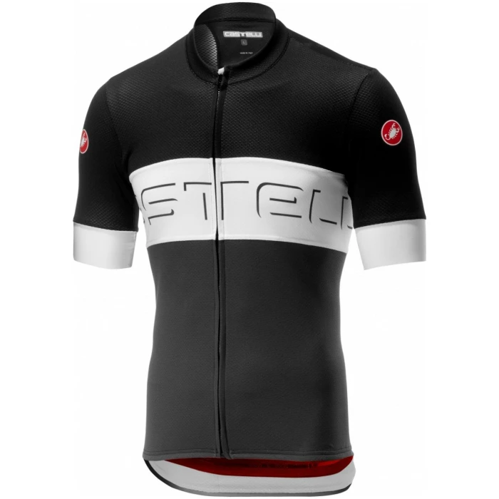 Castelli Prologo Vi Jersey-Black Ivory Dark Grey