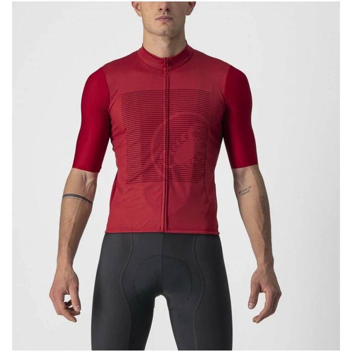 Castelli Bagarre Jersey-Pro Red/Bordeaux - Afbeelding 4