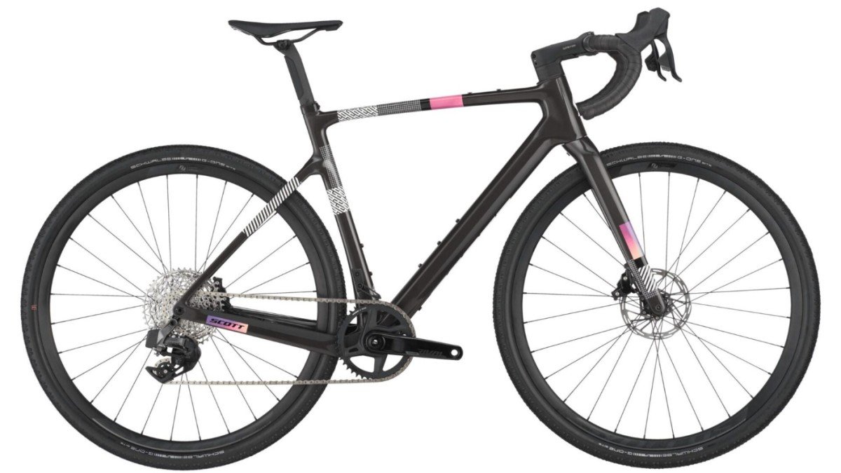 Scott Addict Gravel 30 Carbon Black Heren 2025
