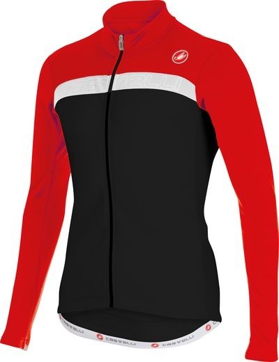 Castelli Criterium Jersey FZ-Black/Red/White-M