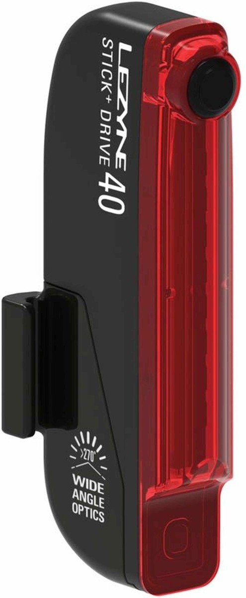 Lezyne ACHTERLICHT STICK+DRIVE M.O-RING VP Black