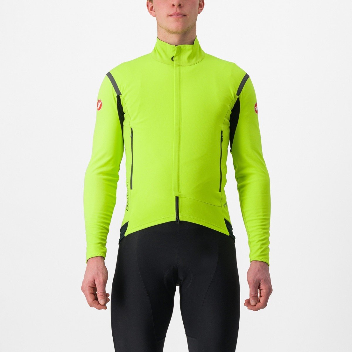 Castelli Perfetto RoS 2 Jacket 3XL Yellow Fluo/Silver Reflex - Afbeelding 4