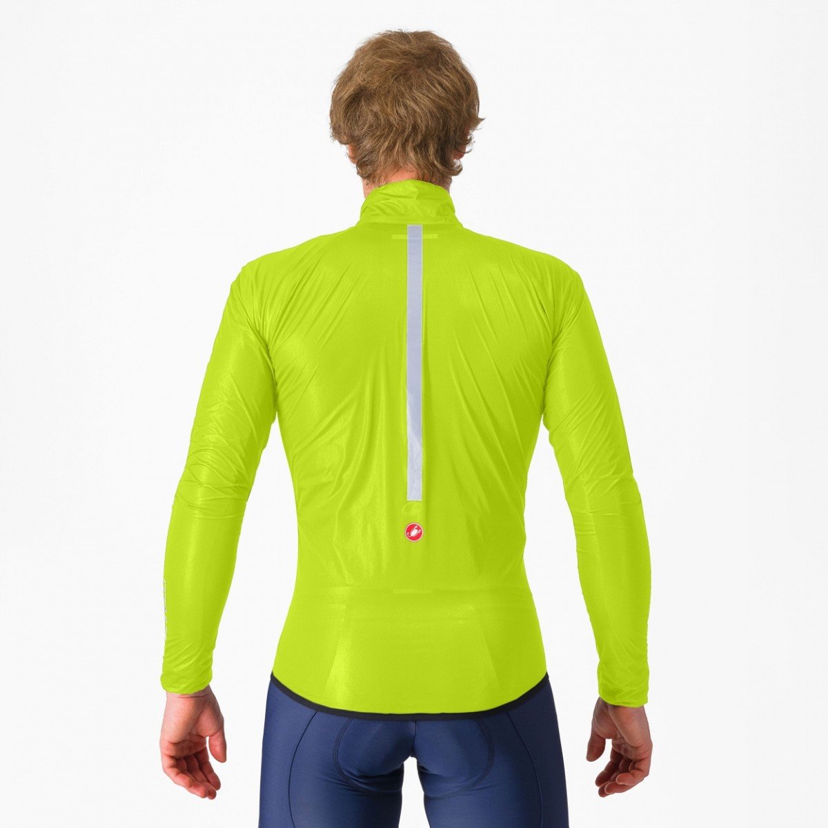 Castelli SQUALL SHELL JACKET XXL ELECTRIC LIME/BLACK