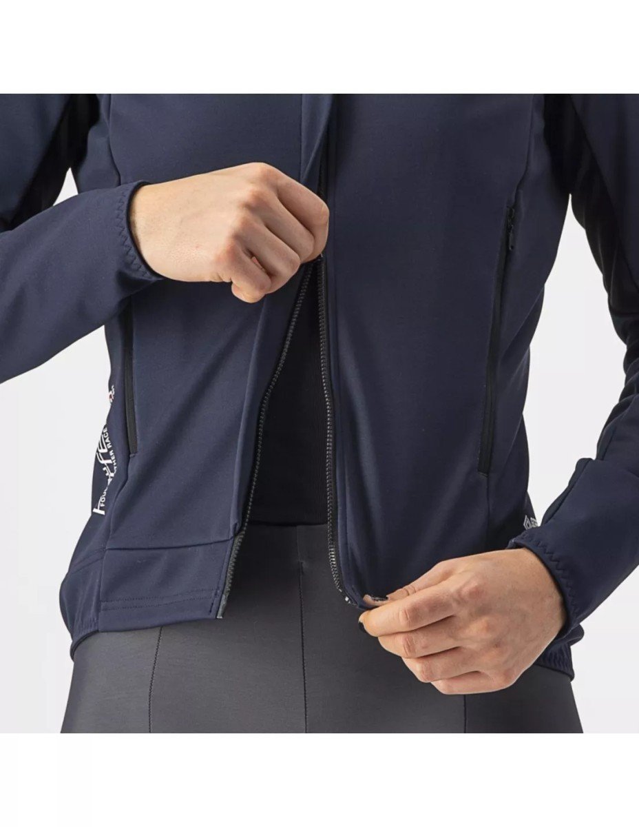 Castelli PERFETTO RoS 2 W JACKET L Savile Blue - Afbeelding 3