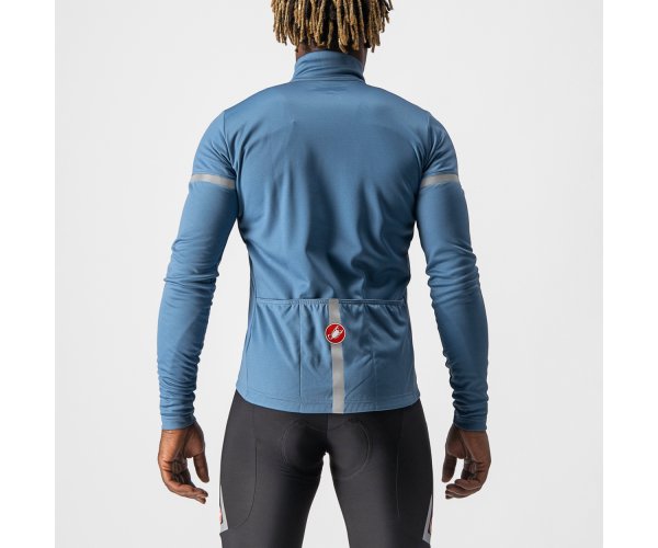 Castelli FONDO 2 JERSEY FZ L STEEL BLUE/BLUE REFLEX - Afbeelding 3