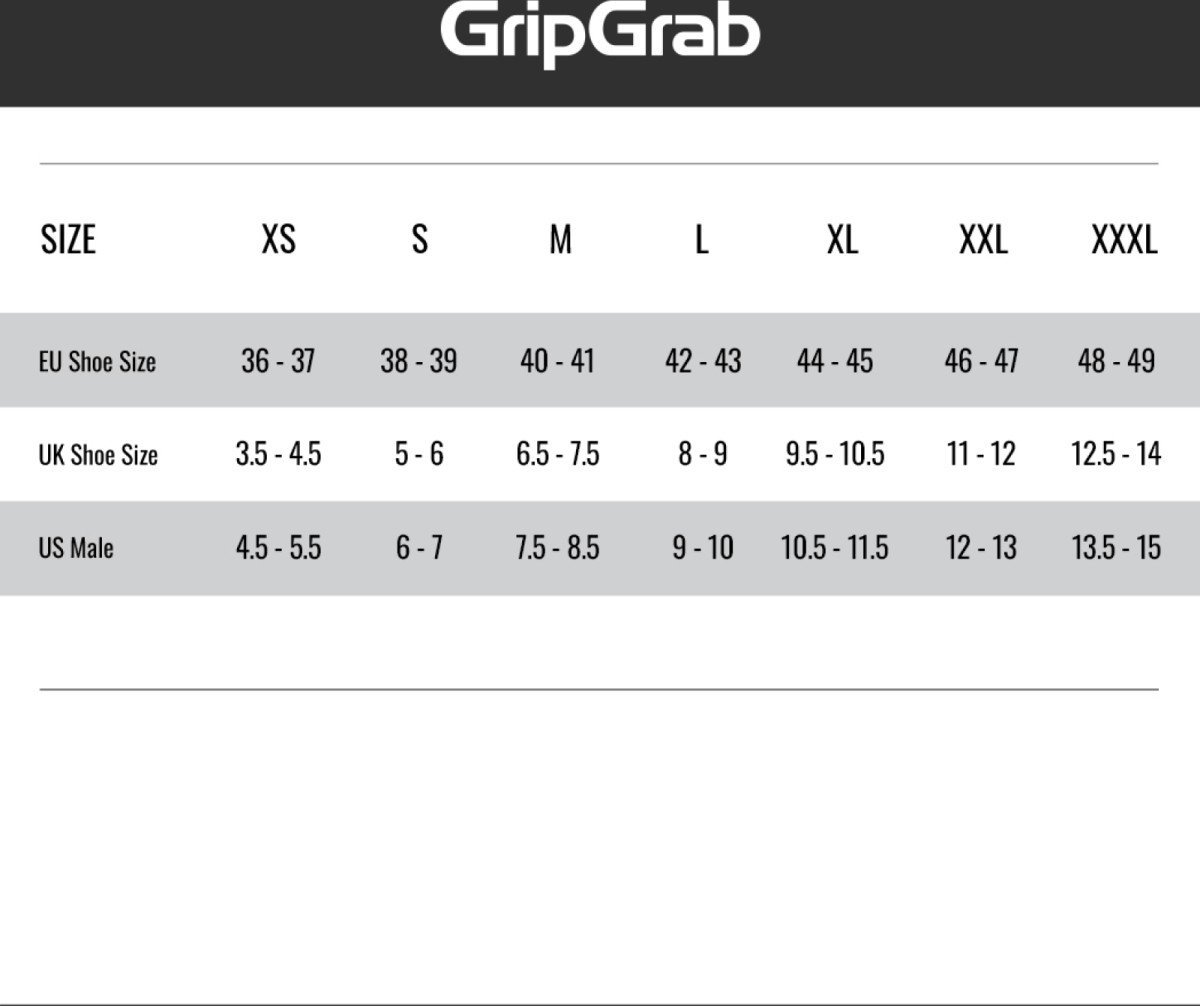 Gripgrab RIDE Winter Overschoenen - L/42/43 Black - Afbeelding 5