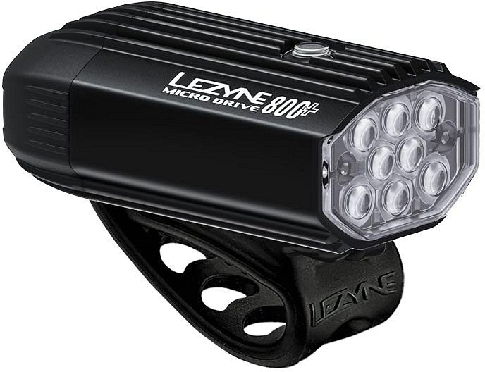 Lezyne MICRO DRIVE 800+ FRONT Satin Black - Afbeelding 2