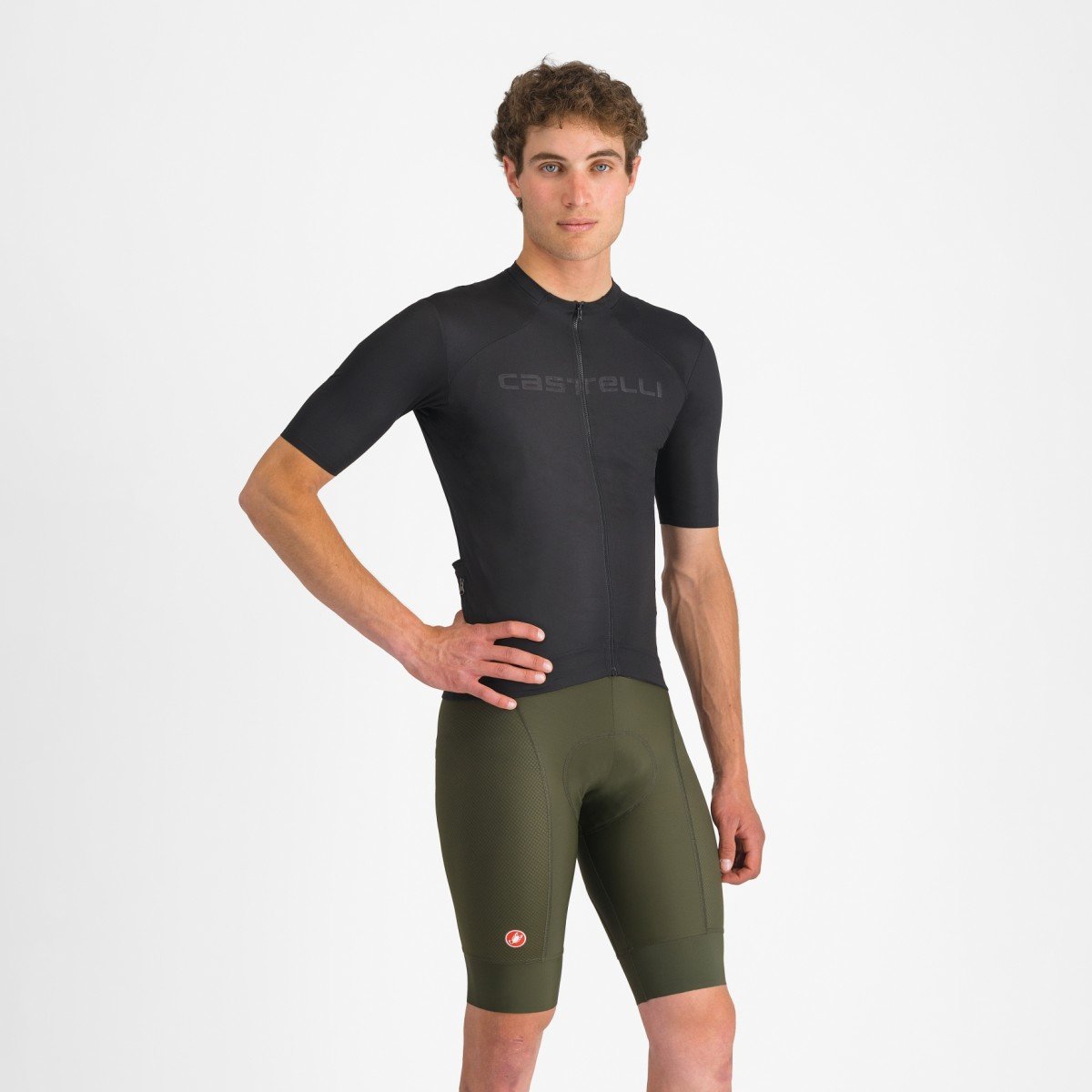 Castelli COMPETIZIONE 2 BIBSHORT DEEP GREEN - Afbeelding 5