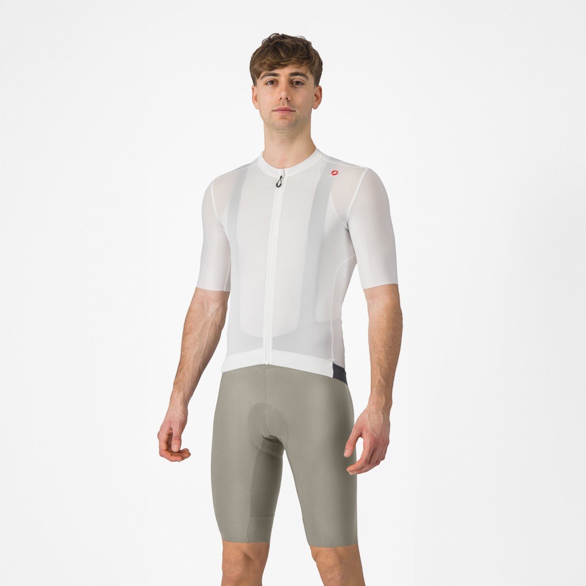 Castelli ESPRESSO JERSEY DEEP BORDEAUX/SILVER MOON - Afbeelding 3