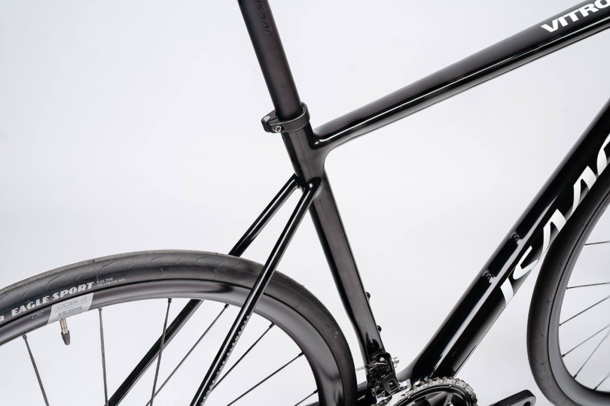Isaac VITRON 105 R7150 Di2 E1800 ONYX BLACK Heren 2026 - Afbeelding 4