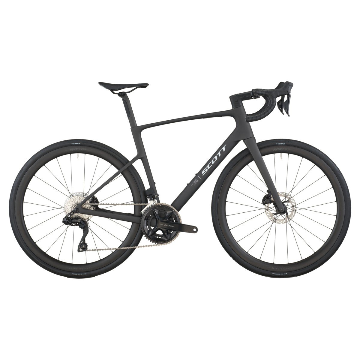 Scott Addict 30 Carbon Black Heren 2026