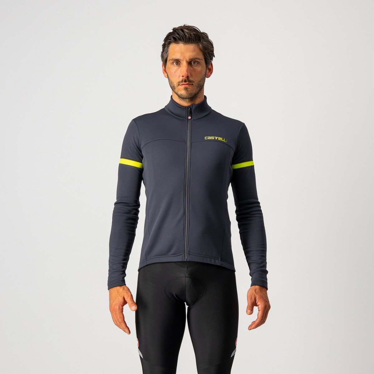 Castelli FONDO 2 JERSEY FZ XL STEEL BLUE/BLUE REFLEX - Afbeelding 3