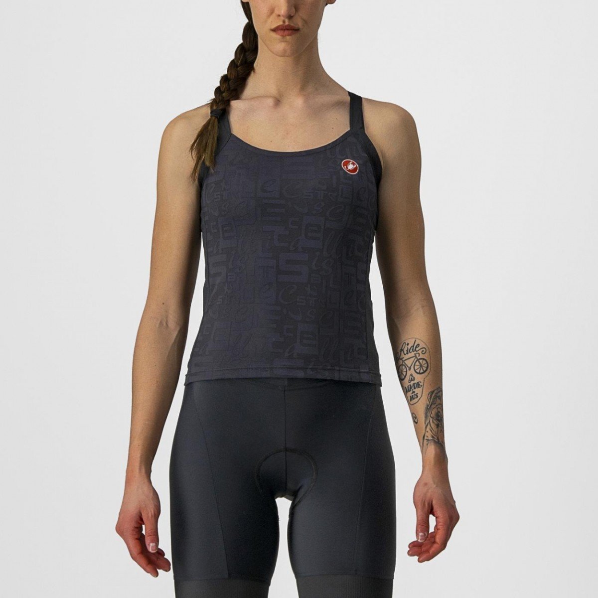 Castelli PROMESSA JACQUARD TOP BLACK