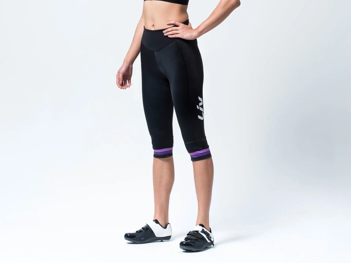 Liv RACE DAY KNICKERS BLACK/PURPLE Black / White / Purple