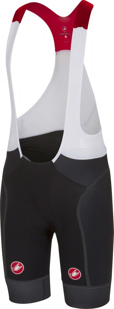 Castelli CA FREE AERO RACE BIBSHORT BLACK Black/Black Stitch