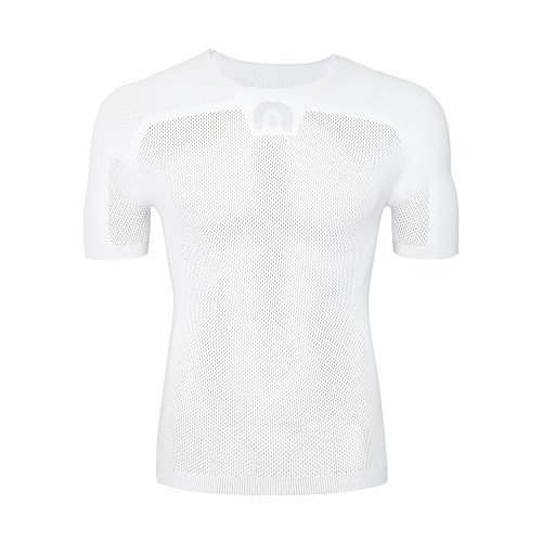 Megmeister Short Sleeve Base Layer Men White - Afbeelding 3