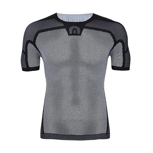 Megmeister Short Sleeve Base Layer Men Black