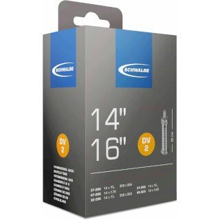 Schwalbe BIB 14X11/4-13/8 SC DV (32) DV2 Zwart - Afbeelding 2