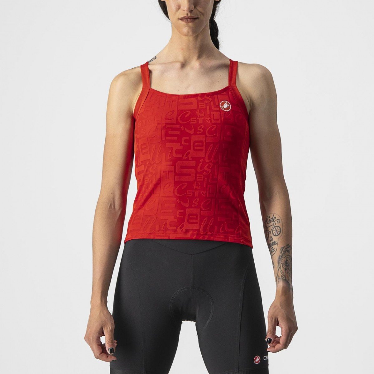 Castelli PROMESSA JACQUARD TOP BLACK - Afbeelding 2