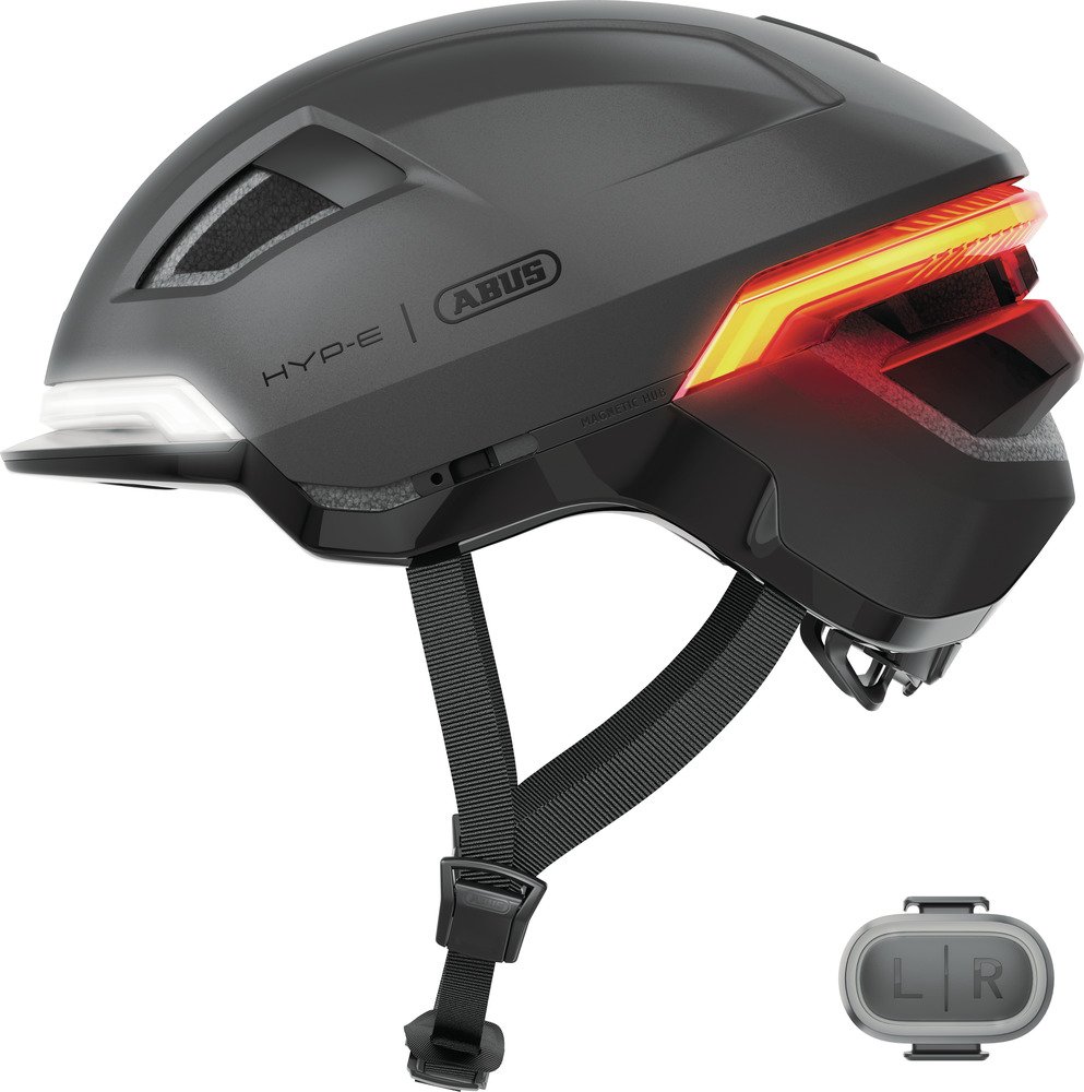 Abus smart helm Hyp-E volcano titan Black - Afbeelding 3